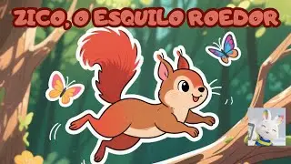 ZICO, O ESQUILO ROEDOR #fabulas #históriasinfantis #infantil #históriainfantilparadormir #crianças