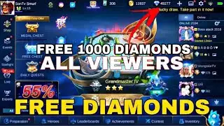 FREE DIAMONDS MOBILE LEGENDS NEW PATCH - FREE DIAMONDS 2021
