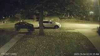 Door checker walking down Beechwood Avenue on Oct. 4, 2023 between 2:20 and 2:33 a.m.