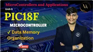 Data Memory Organization | PIC18F4550 Microcontroller |