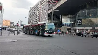 ilevia compilation à l'arrêt gare Lille Flandres iveco urbanway 12 scania citywide irisbus citelis