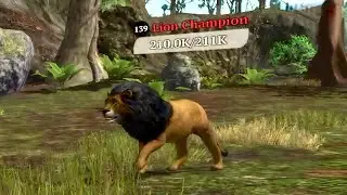 The Wolf - Lion Champion In New HD Graphics Tropical Forest 🏆