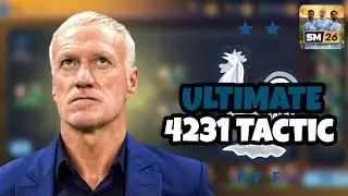 The BEST WINNING SM26 Tactic! ⚽️ | Didier Deschamps France Soccer Manager 2026 Best Tactics 4231