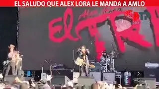 El saludo que #AlexLora le manda a #AMLO