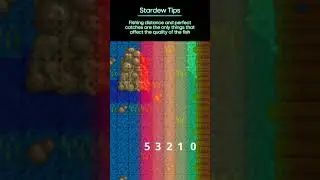Stardew Tip! Catching Higher Quality fish! #shorts