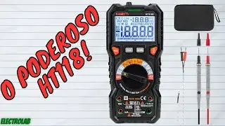 O melhor custo x benefício do mercado! Multímetro Kaiweets HT118E, 20000 contagens True RMS!
