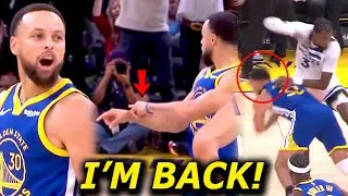 CURRY IS BACK! Trashtalk agad kay Anthony Edwards, mapipilayan ang greatest shooter!