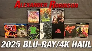My 2025 Blu-ray/4K Disc Haul (GODZILLA VS. BIOLLANTE, TWISTERS, ANORA, GODZILLA MINUS ONE, and more)