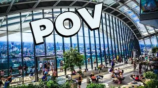 POV Sky Garden London 🌿🌇