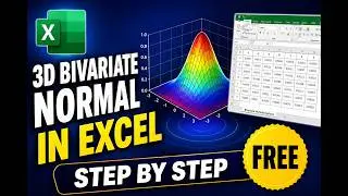Plotting Bivariate Normal Distribution in Excel