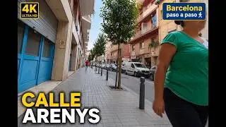 Calle Arenys | Horta-Guinard&oacute;| Barcelona Walking Tour | Spain Virtual Tour