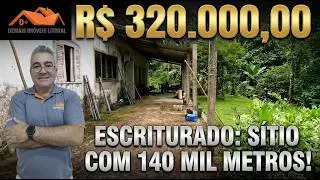 SÍTIO EM PERUÍBE VALOR: R$ 270 MIL  | COM 140 MIL METROS QUADRADOS
