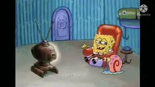 Spongebob Watching TV