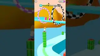 Cube Surfer android games walkthrough level #9