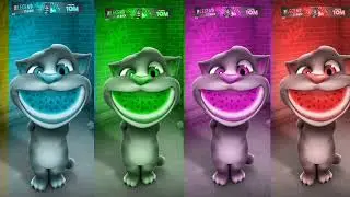 my Talking Tom cat colors effects videos fun Android ios mobile Gameplay Trailer HD color video
