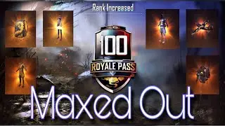 100 RP Season 9 🔥 MAXED OUT ROYALE PASS || Spent 8500+ UC | Pubg Mobile