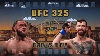 UFC 325 | Fiziev vs Ruffy | T&eacute;cnica y Poder de Finalizaci&oacute;n | MCA TAPE