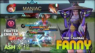 Custom Fighter Emblem Worth it for Fanny?! ᴀsн 幸福 Top 1 Global Fanny ~ Mobile Legends