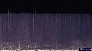 Mouth Dreams (Extro) in a spectrogram