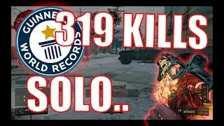 WORLDS FIRST 310+ KILL GAMEPLAY SOLO.. (WORLDS MOST KILLS!) - COD BO4