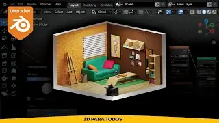 19 - Curso Blender 2.9 -  Materiais e texturas na prática - Tutorial Português