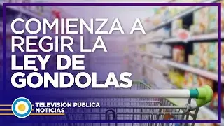 Comienza a implementarse la ley de g&oacute;ndolas