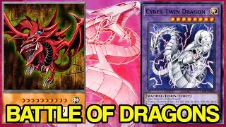 SLIFER vs CYBER DRAGONS in Yu-Gi-Oh! (Deck Duel)