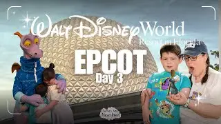 Disney World Vlog Day 3 | EPCOT via Skyliner | Sensory Friendly Rides & Festival of the Holidays