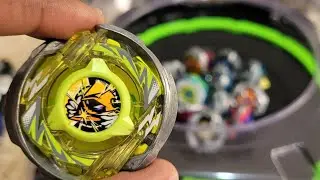 ARC WIZARD R4-55LO da HASBRO contra 12 BEYS X - BEYBLADE X parte05