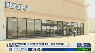 Dicks Warehouse Sale store to hold grand opening