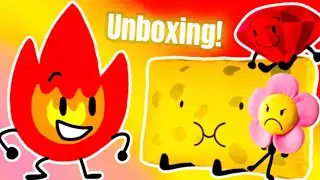 BFDI: Распаковка плюшевых игрушек Флауэр, Руби и Спанджи!