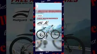 VESCO Leopard 27.5T MTB 7 Speed Gear Cycle for Men | Front Suspension | Dual Disc Brake | Frame 1...