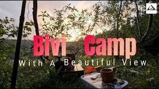 A Bivy Camp With A Beautiful View