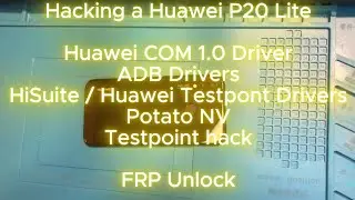 Как разблокировать загрузчик FRP на Huawei P20 Lite в качестве эксперимента!