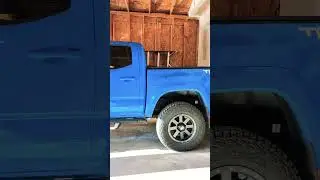 3rd gen Tacoma double cab Short bed is garagable!??     YES!! #3rdgentacoma #tacoma #toyotatacoma