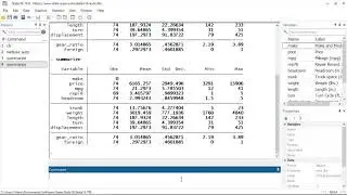 Tour of the Stata 16 interface