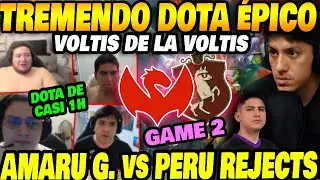 😲Skers analyze Game 2 - PERU REJECTS vs AMARU G. - Bo3 | PGL Wallachia S7😲EPIC DOTA!