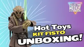 Collecting Weekly Live Unboxing | Hot Toys Kit Fisto 1/6 Scale Figure Review