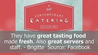 Great reviews of Contemporary Catering - Los Angeles, CA - Catering Reviews