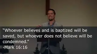 Christian Baptism (The Light Has Come Series: 2) Pastor Brad Stolman - John 1:29-34