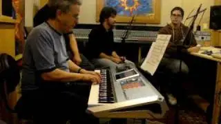 Jota Moraes gravando 