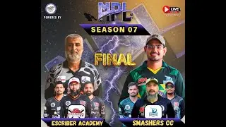 Live - Grand Final - MPL Season 7 - Escriber Academy Vs Smashers CC - TNVisions