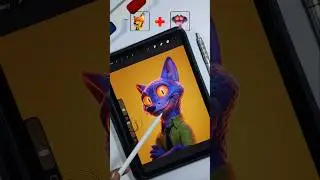 Random Zootopia 2 Character Fusion 🎨🎲 | Procreate iPad Speed Drawing