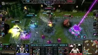 CW Woolite Lucian VS Gambit Kubon Irelia Highlights   2014 EU LCS Summer W8D1 HQ