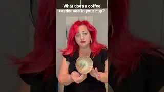 What does a coffee reader see in your cup? #coffeecupreading #turkishcoffee #specialtycoffee