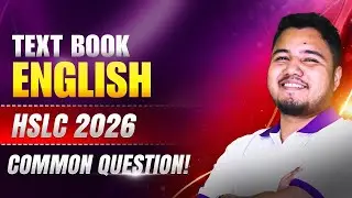 ENGLISH COMMON QUESTIONS (Part-2):  FOR HSLC 2026|❤️&zwj;🔥 Class 10     #asseb #seba #hslc