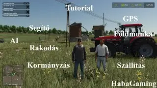 Hogy használjuk a segítőt és a GPS-t? /Farming Simulator 25