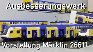 Ausbesserungswerk H0 Märklin 26611 43572 Metronom RE2 Uelzen Hannover Vorstellung