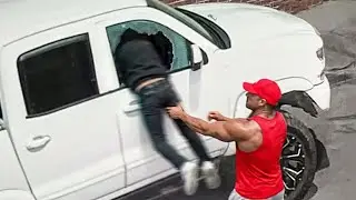 When Carjackers Mess With The Wrong Driver