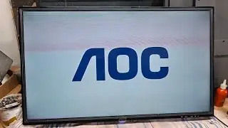 Tv AOC tela com listras    MODELO: LE32H1456/25 dicas informações positivas analise tirando dúvidas 